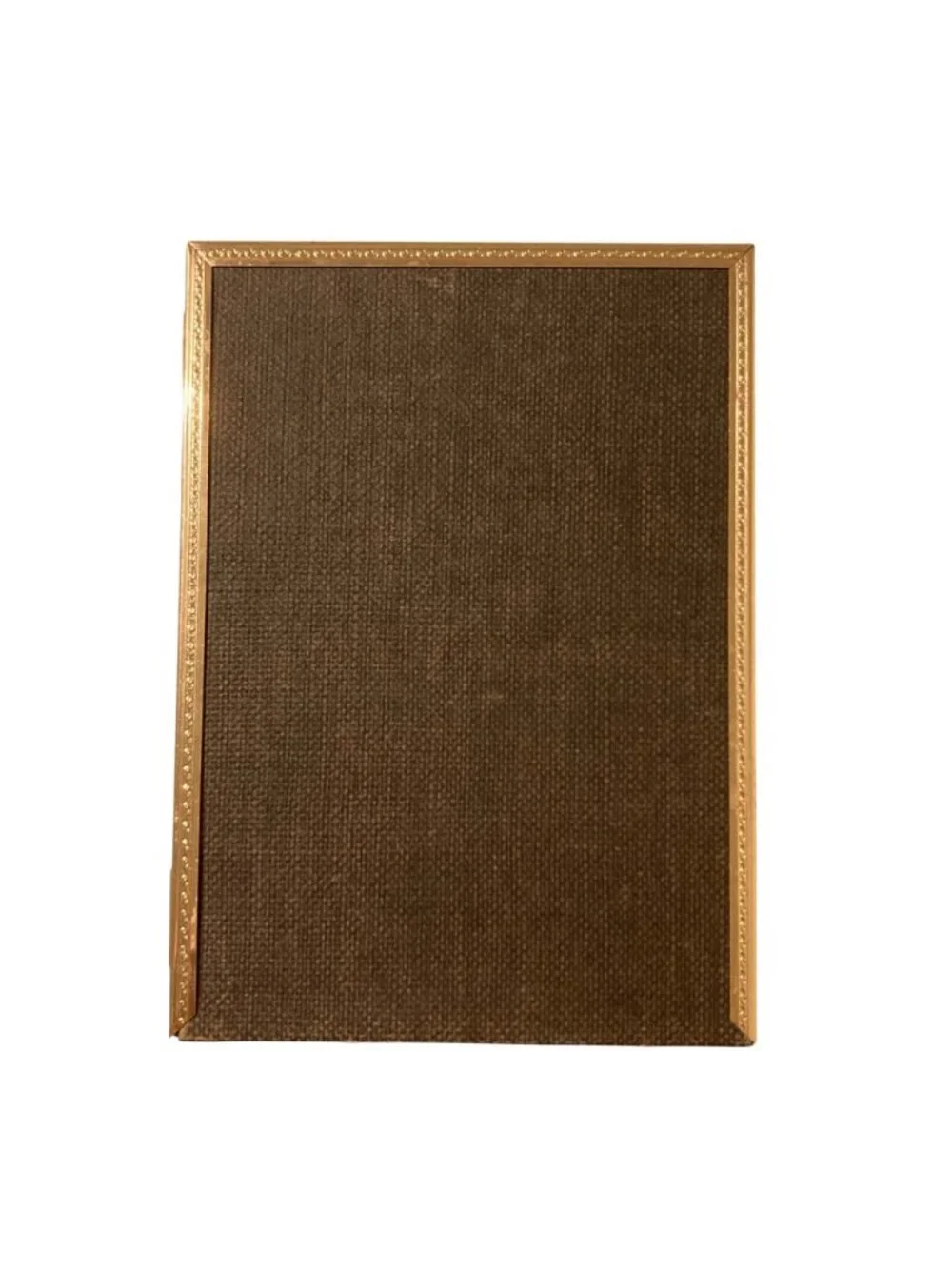 Vintage Gold Tone Double Sided Folding Picture Frame 7